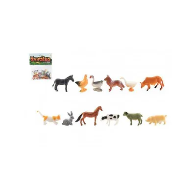 Produktbild von Tiere Mini-Bauernhof Kunststoff 4-6cm