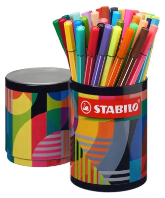 Immagine prodotto di STABILO 68/45-2-20 STABILO Pen 68 Filzstifte farbsortiert, 45 St.