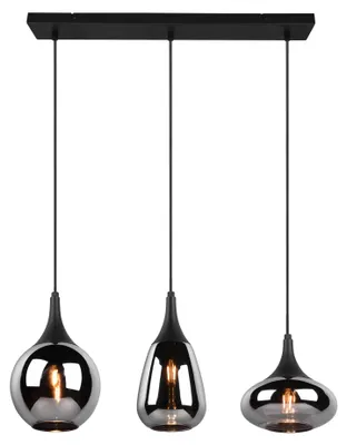 Immagine prodotto di Lampadario LUMINA nero Trio 317000332