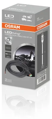 Produktbild von OSRAM LEDriving Connection Cable 300 DT AX, Zubehör für LED Arbeitsscheinwerfer