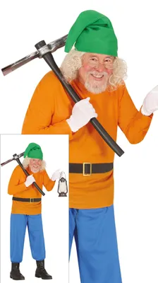 Obrázok produktu pre Kostým trpaslíka pre mužov veľkosť M/L, veľkosť:L