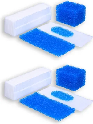 Produktbild von Sillar 2× Filter-Set 5in1 für Thomas Twin Genius T1 T2 TT Orca Aquawash – HEPA Staubsaugerfilter Ersatz