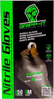 Produktbild von GRIPP-IT Gummihandschuhe Handschuhe Gummi 687142 Nitril