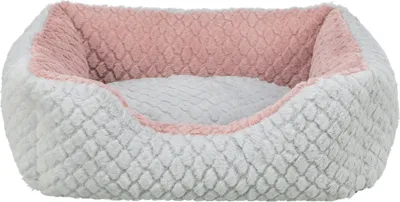 Produktbild von TRIXIE Bett Kaline Mio - grau/altrosa - 80 × 65 cm