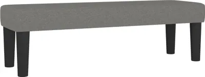 Obrázok produktu pre vidaXL Lavica Dark Grey 100x30x30 cm Látka