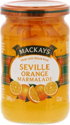 Produktbild von MACKAYS Seville Orangenmarmelade – dünn geschnitten, 340g