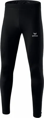 Produktbild von Erima Running Performance Laufhose Lang Lauftight Kinder schwarz weiß Gr 128
