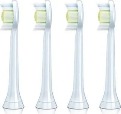 Produktbild von Philips Sonicare DiamondClean Standard-Bürstenkopf für Schallzahnbürste HX6064/05, 4 Stück(e), Weiß, HealthyWhite, FlexCare, FlexCare+