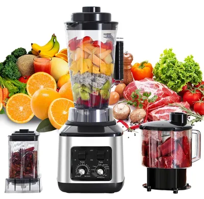 Zdjęcie produktu dla Blendery elektryczne 3 w 1 - Wielofunkcyjny mikser - Odśmierzacz do soków - Maszynka do smoothie - Robot kuchenny
