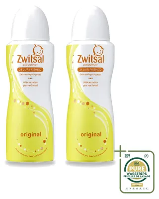 Obrázok produktu pre 2 x Deodorantový sprej Zwitsal Origineel - 100 ml - Balenie s 2 kusmi