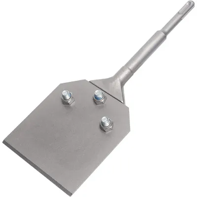 Image de Truelle à enduit SDS-Plus, 250x100 mm, pour enlever les revêtements de sol et les colles