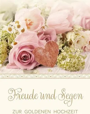 Produktbild von Freude und Segen zur Goldenen Hochzeit