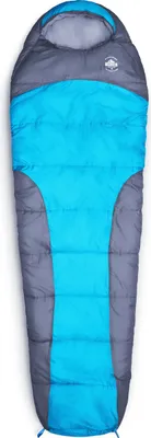 Produktbild von Where Tomorrow Camping Schlafsack Classic - Mumienschlafsack mit Tasche - 230 x 80 x 55 cm - Türkis