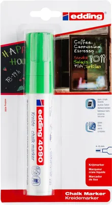 Produktbild von Kreidemarker edding 4090 4-15mm hellgrün
