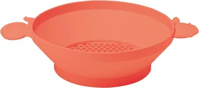 Produktbild von SCRUNCH zusammenfaltbares Silikon-Sieb, feine Maschen für Sand & Wasser, Koralle