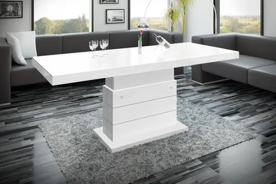 Produktbild von Design Couchtisch Tisch H-333 höhenverstellbar ausziehbar Esstisch