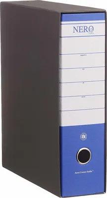 Immagine prodotto di Brefiocart NERO& raccoglitore ad anelli A4 Nero, Blu