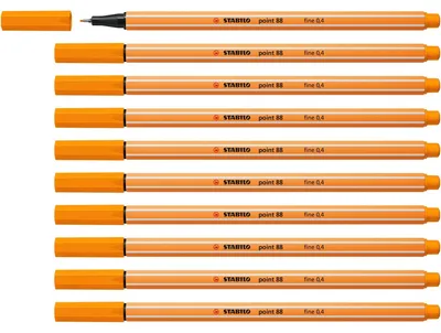 Productafbeelding van STABILO Fineliner, punt 88, losse fineliner voor school en kantoor