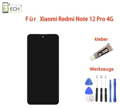 Produktbild von Für Xiaomi Redmi Note 12 Pro 4G LCD Display Touchscreen Bildschirm