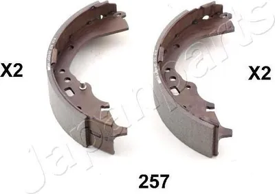 Produktbild von JAPANPARTS Bremsbackensatz Trommelbremse Hinten GF-257AF