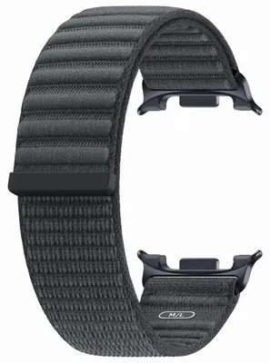 Image de Bracelet en tissu noir Galaxy Watch série