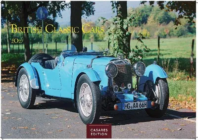 Produktbild von British Classic Cars Kalender 2027 - Wandkalender | Fotokalender Englische Oldtimer 24x35cm - Eleganz der Britischen Oldtimer