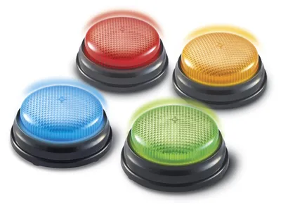 Produktbild von Learning Resources Lights and Sounds Buzzers, 3 Jahr(e), Batterien erforderlich, AAA, Mehrfarbig