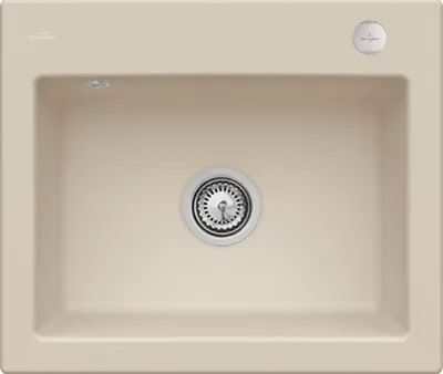 Produktbild von Villeroy & Boch Keramikspüle 330902AM, Subway 60 S Einbauspüle - inkl.