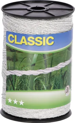 Produktbild von Polywire Classic 500 m, weiß, 6 x 0,20 niro