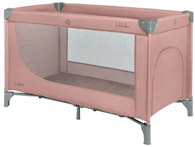 Image de Parc pliable à un niveau KikkaBoo - So Gifted, rose