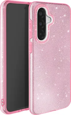 Produktbild von Avizar, Glitzerhülle für Samsung Galaxy A36 Stoßfest Funkelnd, Hellrosa