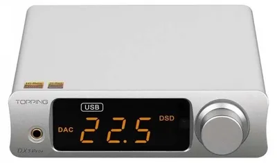 Image de Amplificateur casque DAC - Bluetooth 5.0 - aptX HD - LDAC - Argent