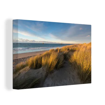 Zdjęcie produktu dla OneMillionCanvasses® - Obraz na płótnie - 150x100 cm, Wydma - Plaża - Morze, dekoracja ścienna z nadrukiem