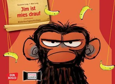 Obrázek produktu pro Jim ist mies drauf. Kamishibai Bildkartenset