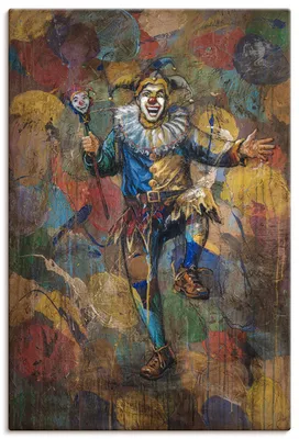 Produktbild von ARTland Leinwandbild Die Einladung Größe: 80x120 cm