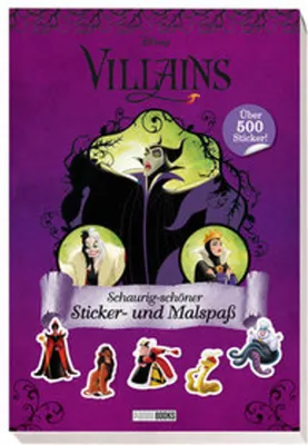 Produktbild von Disney Villains: Schaurig-schöner Sticker- und Malspaß