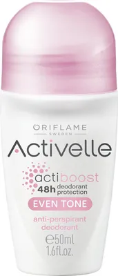 Obrázok produktu pre Oriflame Activelle Even Tone Antitranspirant Roll-on-Deodorant 50 ml