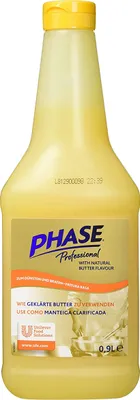 Produktbild von Phase Professional Pflanzenfett mit natürlichem Butteraroma 900ml
