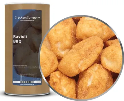 Produktbild von CrackersCompany Ravioli-BBQ (Ravioli BBQ), Membrandose groß 500 g