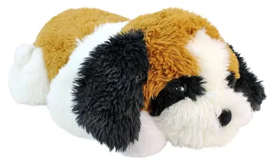 Produktbild von Bernasen Hund Kuscheltier liegend - ca. 100 cm