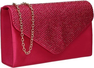 Produktbild von Fuchsia Damen-Clutch-Handtasche