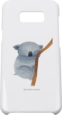 Produktbild von Mr. & Mrs. Panda Samsung Galaxy S8 plus Handyhülle  Koalabär - Weiß - Geschenk, Hülle, Cover, Lustige Sprüche, Traumland, Handy Case, Traum, Träumen, Bär, Koala, schlafen