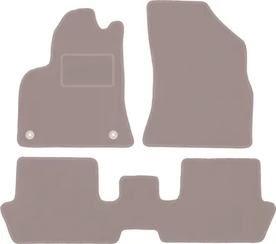 Produktbild von Beige Veloursmatten für: Peugeot 5008 I Crossover (2009-2017)