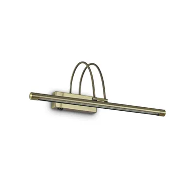 Obrázek produktu pro Moderní nástěnné světlo Bow Metal Burnished Brass Led 4,5W Warm Light