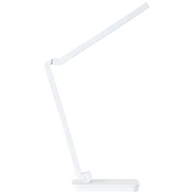 Produktbild von BRILLIANT weiße LED Tischleuchte TORI | Funktionale Schreibtischlampe in weiß  mit Touchschalter | 5W 260 Lumen 5000 Kevin | Kunststoff