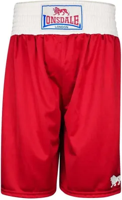 Produktbild von Lonsdale Amateur Boxing Trunks Kurze Hose Rot S Mann Rot S