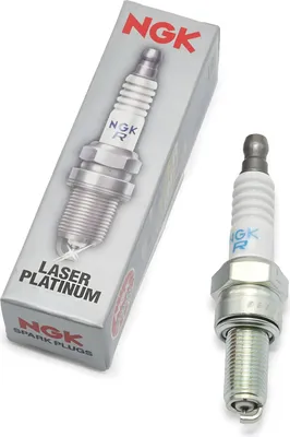 Produktbild von Zündkerzen Set NGK 2x PMR9B Platin-Zündkerze entstört, 19,0mm Langgewinde Ø 10,0mm Hex 16,0mm, Elektrodenabstand 0,75mm, Wärmewert 9, feste SAE-Anschlussmutter, 4717