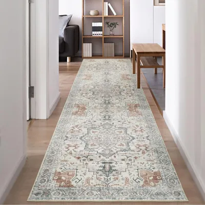 Obrázek produktu pro Koberec, rozměry 80 x 300 cm, pratelný a s protiskluzovou úpravou
