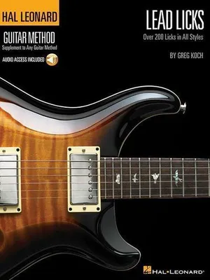Obrázok produktu pre Lead Licks - Hal Leonard Guitar Method (Book/Online Audio)