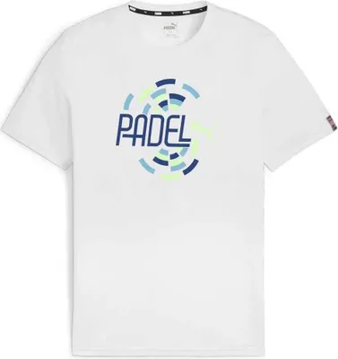 Immagine prodotto di Puma Individual Graphic Maglietta a maniche corte Bianco M Uomo,Donna Bianco M